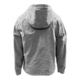 thumbnail image 2 of OGLCCG Mens 1/4 Zip Denim Hoodies Acid Wash Vintage Long Sleeve Jean Pullover Tops with Pocket Casual Spring Trendy Hooded Sweatshirts, 2 of 5