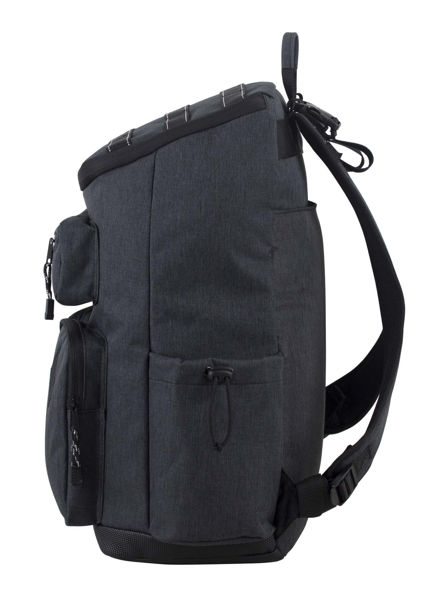 Eastsport Utility Diaper Backpack Bag with Changing Pad, Dark Grey