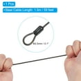 thumbnail image 3 of Unique Bargains Digit Combination Lock with Security Cable Black 1.5m, 3 of 7