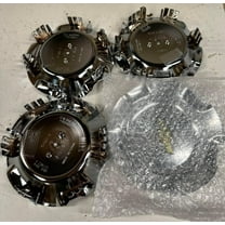4Pcs Car Wheel Hub Cap #9595152/9596007, Rim Center Caps ForChevy Avalanche, Silverado, Suburban, Tahoe,Chrome CV076