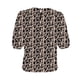 thumbnail image 2 of Blusa George para Mujer,  Escote Redondo con Eslabon en Centro Delantero. Beige Talla 40, 2 of 4