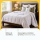 thumbnail image 5 of Edredón Duvet Essential Nooz Microfibra Verano Matri/queen Blanco, 5 of 9