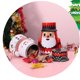 thumbnail image 4 of Caja de dulces de Papá Noel, caja de almacenamiento de hierro, decoraciones navideñas creativas A, 4 of 5