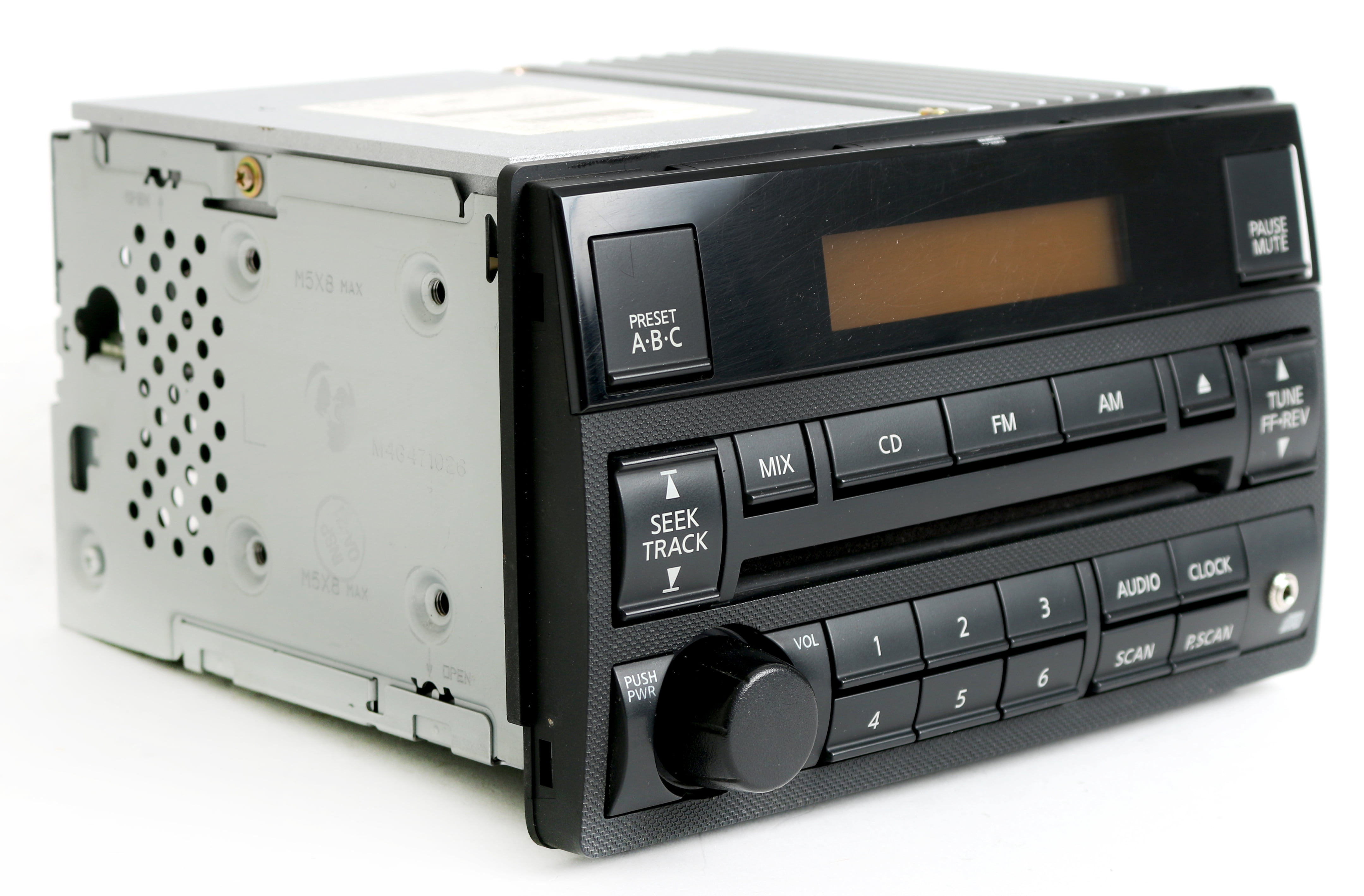 Restored Nissan Altima 20052006 Radio AM FM CD w Aux Input Standard Vol Ctrl 28185ZB00B (Refurbished)