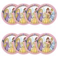 thumbnail image 4 of (6 pack) Disney Princess Paper Dinner Plates, 9in, 8ct, 4 of 8