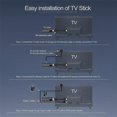 thumbnail image 1 of Q6 Mini TV Stick Android 10 2GB+8GB 2.4G+5G WiFi+BT4.0 H313 Quad Core A53 Smart TV Box Android TV Stick PK DQ03, 1 of 5
