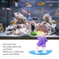 thumbnail image 2 of Cartoon Aquarium Ornament, Floating Fish  Decor Prevent Deformation Safe Cute  For Seawater, 2 of 7