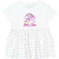 thumbnail image 3 of Inktastic Little Sister Unicorn Girls Baby Dress, 3 of 5