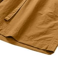 thumbnail image 6 of Summer Mens Shorts, Men's Big & Tall Cargo Shorts Men's Casual Solid Pants Drawstring Waist Athletic Gym Shorts With Pocket, M-4XL, 6 of 8