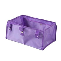 Under Seat Rollator Bag Storage Organizer Foldable Polyester for Four Wheel Walkers and Elderly Seniors Daily Use