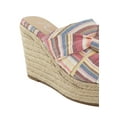 thumbnail image 2 of Sugar Women's Harlem Wedge Sandals Pink Size 9.5M, 2 of 3