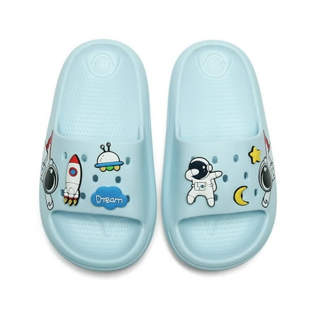 

BELLZELY Toddler Shoes for Girls Clearance Children s Slippers Boys and Girls Baby Cute Soft Bottom Slippers Bathroom Non-slip Sandals