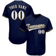 thumbnail image 1 of Personalized Custom Baseball Shirt Sublimation Printed Team Name Number Baseball Jersey Softball Game Training Shirt Men/Youth LS, 1 of 7