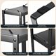 thumbnail image 3 of Paquete de 2 Estantes Organizadores de Gabinete Expandibles, Almacenamiento Apilable para Encimera de Cocina y Despensa, Estante de Alacena Ajustable, Longitud 20.5", 3 of 8