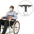 thumbnail image 1 of Cinturón de seguridad para silla de ruedas / Malla transpirable / Anti-caída / Hebilla de liberación rápida / Arnés de sujeción para el pecho Banda de Gris Grueso Baoblaze Cinturón de seguridad para silla de ruedas, 1 of 7