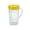 Yellow-YE Home Decor, variant on karymi Cold Drink Jug Cup Transparent Jug Drinkware Cold Kettle Coffee Cold Brew Pot Home Use Large Capacity Beverage JuiceTea Drink Bucket Gifts for Women