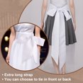 thumbnail image 4 of Aspire Waist Apron, Cosplay Long Vintage Server Half Apron, Cotton Victorian Pinafore for Costume Maid, 4 of 6