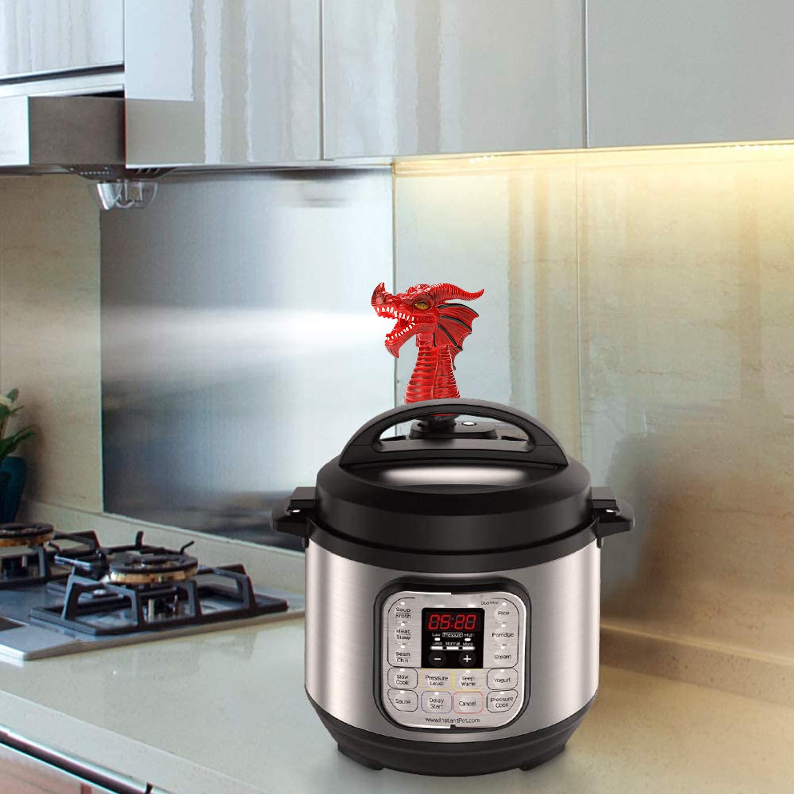 Mefallenssiah Fire Breathing Dragon Original Steam Release Steam Diverter for Pot Pressure