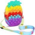 thumbnail image 1 of Bolso bandolera HUOGUO Pop Fidget Toys Pineapple Rainbow, 1 of 5