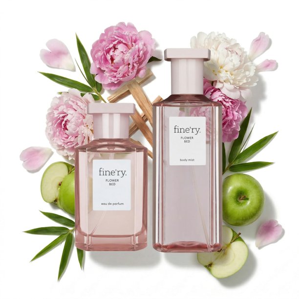 Set de perfume Fine'ry Flower Bed Eau De Parfum & Body Mist para mujer