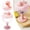 Pink, variant on Wine Sippy Cup – Spill-Proof Goblet 5 oz with Lid, Fun Stemware Design, Easy-Grip Pretend Wine Glass Sippy Cup for Toddler Parties, Playtime, Everyday Drinks and Gifts