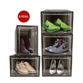thumbnail image 1 of Cajas de zapatos de acrílico Idea Nuova 6 piezas Organizadoras, 1 of 4