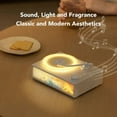 thumbnail image 3 of Klonfd Retro Designed To Resemble A Vinyl Record Player Portable Wireless With Aromatherapy Function And Night Light Classic Gramophone Style（10ml）, 3 of 4