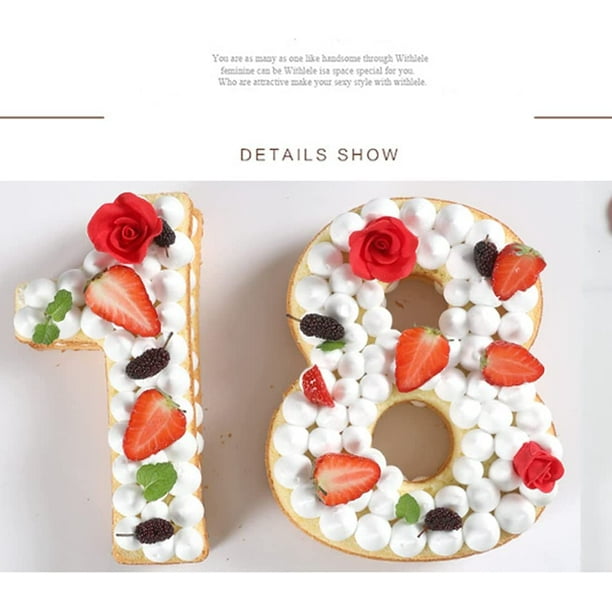Number cheap cake moulds