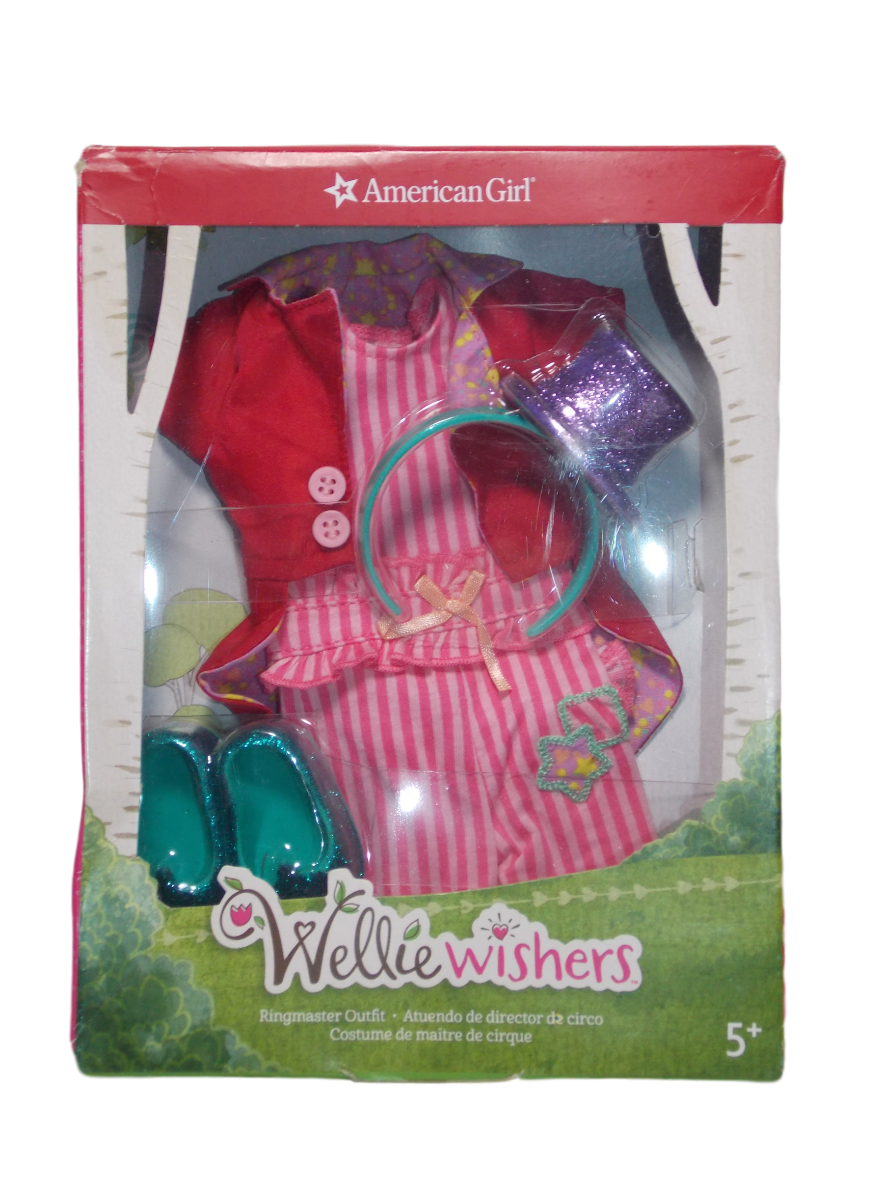 American Girl Wellie Wishers Ringmaster Outfit New doll clothes New in Box 