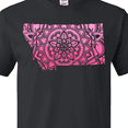 thumbnail image 4 of Inktastic Montana Silhouette Mandala T-Shirt, 4 of 5