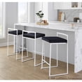 thumbnail image 3 of LumiSource Fuji Stacker 26" Fixed-Height Counter Stool - Set of 3, 3 of 11
