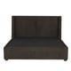 thumbnail image 2 of Box Base CamaMatrimonial + Cabecera Milan Chocolate, 2 of 8