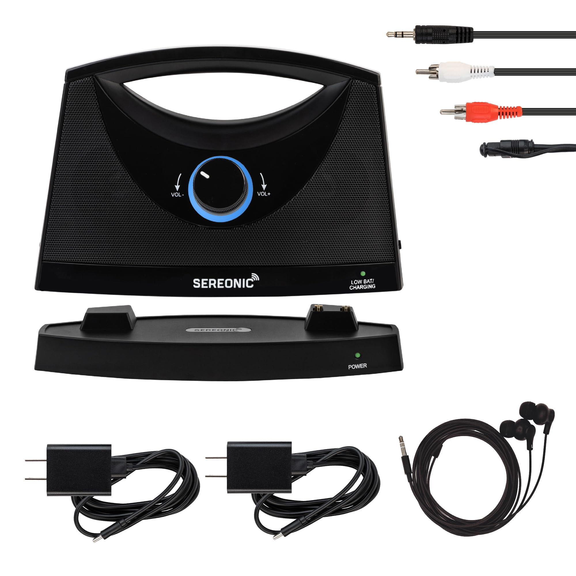 Hearing Wireless Speakers For Your Tv SEREONIC PRO Portable
