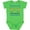 Apple Green, variant on Inktastic Happy Hanukkah Sweater Style Design with Menorah and Dreidel Boys or Girls Baby Bodysuit
