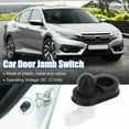 thumbnail image 2 of Unique BargainsCar Door Jamb Switch Automotive Door Light Switch for Honda Accord CR-V for Acura TSX 35400-S5A-013 On-Off Plastic Black, 2 of 7