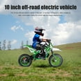 thumbnail image 7 of AQSQ Dirt Bike, Rocket Electric Motocross Bike, Off Road Mini Motorcycle, Electric Pocket Motorbike with Mechanical Disc Brakes, 10 Inch Tires, 7 of 7