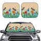 thumbnail image 2 of Fotbe Colorful Plants And Insects Juego de 2 Piezas de Parasoles para Parabrisas | Bloqueador Solar para Auto | Accesorios Plegables para Protección Solar Interior-Medium, 2 of 6