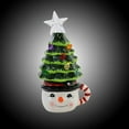 thumbnail image 3 of Ganz MX185169 LED Light Up Snowman Mug with Tree Mini Shimmer, 5.25-inch Height, Ceramic and Plastic, 3 of 3
