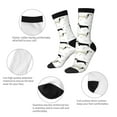 thumbnail image 3 of Yiaed Dachshund Dog Print Great elasticity Crew Socks Sports socks for Men and Women, 3 of 5