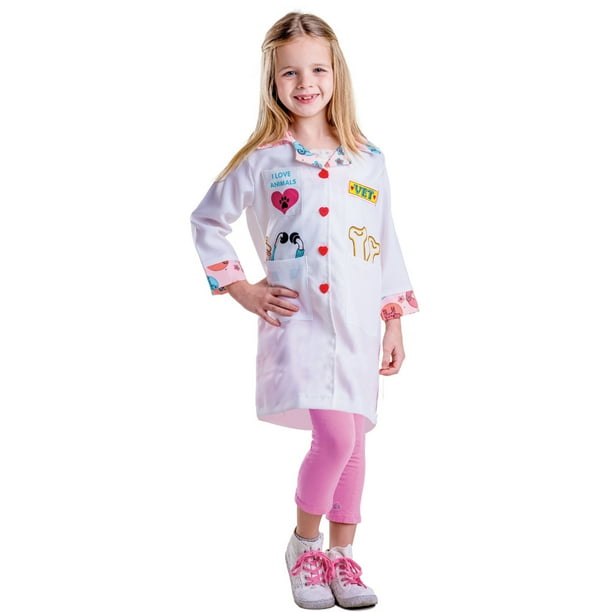 Girls Veterinarian Costume By Dress Up America