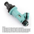 thumbnail image 4 of Fuel injector 6x Fuel Injector Compatible with Toyota Supra Lexus Gs300 Sc300 Is300 electromagnetic, 4 of 8
