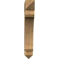 thumbnail image 2 of Ekena Millwork 6"W x 34"D x 40"H Legacy Arts & Crafts Rough Sawn Bracket, Western Red Cedar, 2 of 4