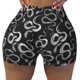 thumbnail image 2 of Fotbe Snake Shorts Sin Costuras – Shorts Deportivos de Cintura Alta para Mujer, Elásticos para Gimnasio, Yoga, Running o Ciclismo-Large, 2 of 8
