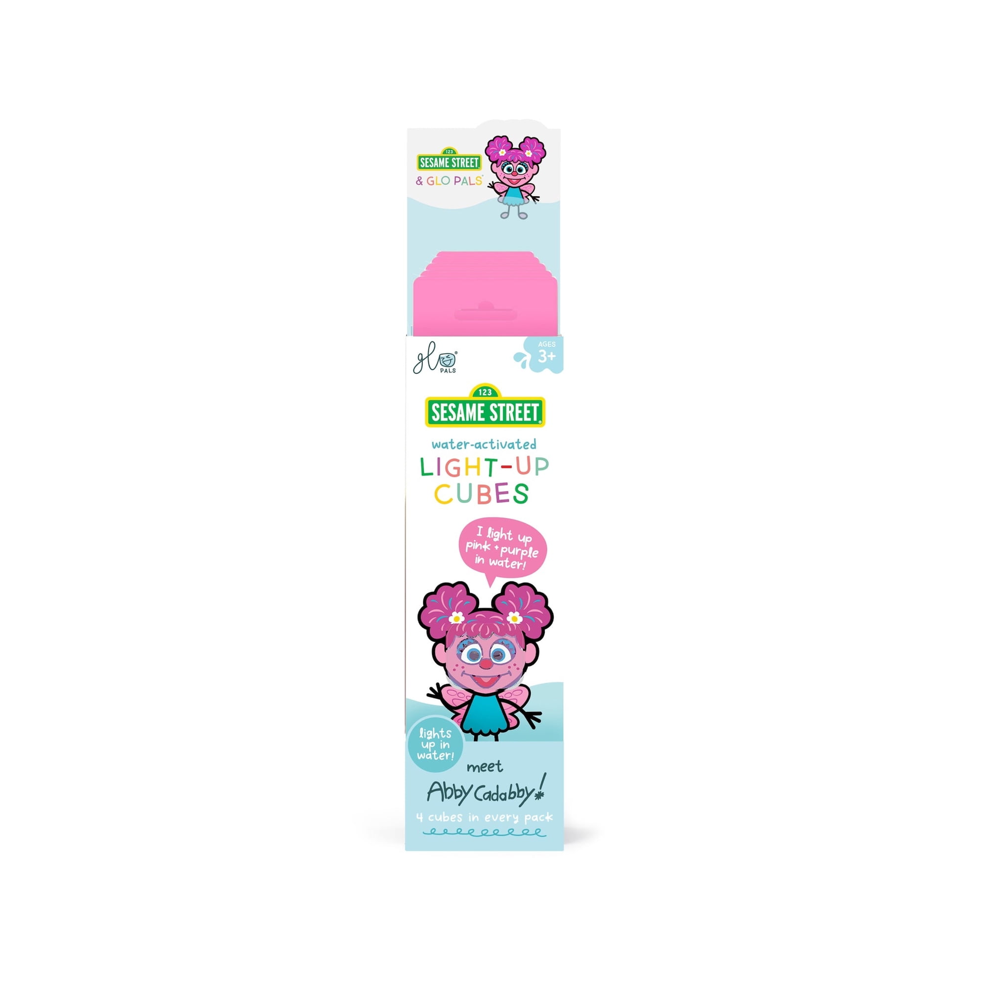 Glo Pals - Abby Cadabby - Sesame Street water activated Light-Up Cubes