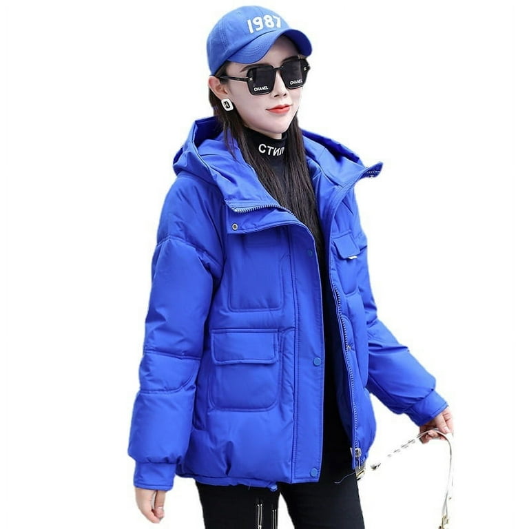 DanceeMangoo Winter Clothes Women Clothing Fashion Korean Loose Jacket  Hooded Short Coats and Jackets for Women Parkas Ropa De Invierno Mujer 