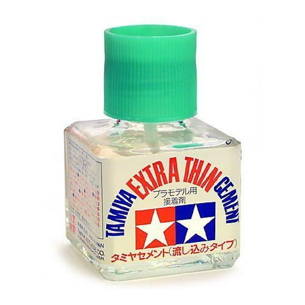 Plastic Model Glue Bundle Extra Thin Cement 87037 40ml and Cement