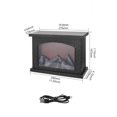 thumbnail image 3 of Flame Fireplace Style Lamp Intelligent Touch Switch Simulation Fire Charcoal Ornaments Home Craft Style Home Decor, 3 of 8