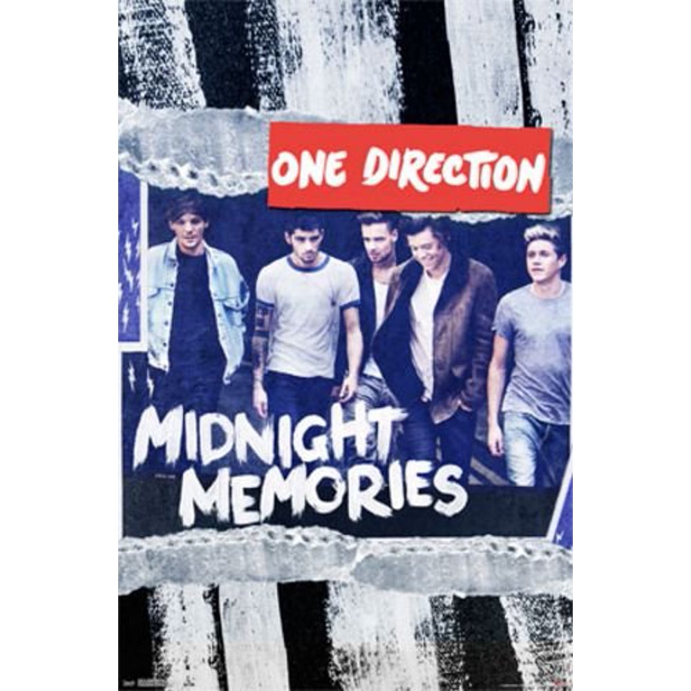 One Direction Midnight Memories Pop Boy Band Music Group Poster 22x34 inch