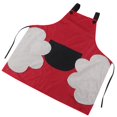 thumbnail image 2 of Delantal impermeable con prácticos bolsillos para cocinar Red Kitchen Chic, 2 of 8