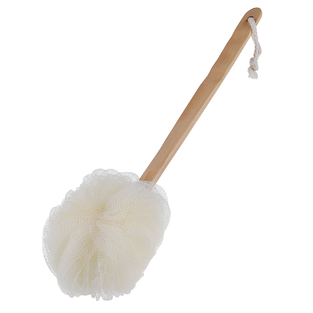 Loofah clearance back scrubber
